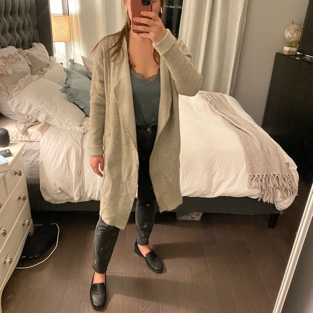 Long Knit Cardigan